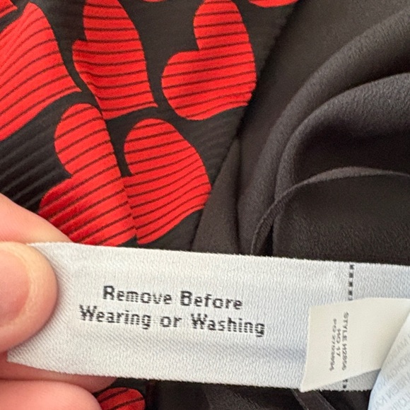 J. Crew Heart patterned skirt with bow on left hip - Picture 8 of 11